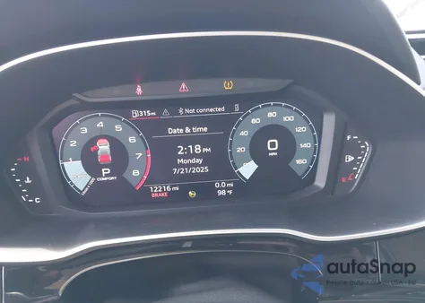 2022 Audi Q3 Premium Plus 45 Tfsi S Line Quattro Tiptronic z USA, uszkodzony, nr VIN WA1EECF37N1090981